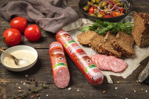 Колбаса полукопченая премиум