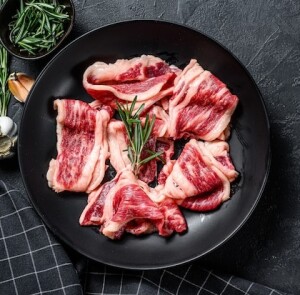Бекон из мраморной говядины