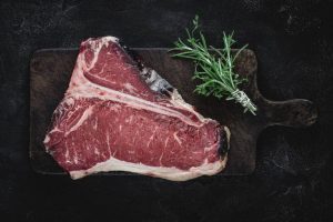 Стейк Портерхаус из мраморной говядины Dry Aged