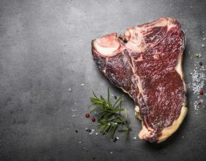 Стейк Тибон из мраморной говядины Dry Aged